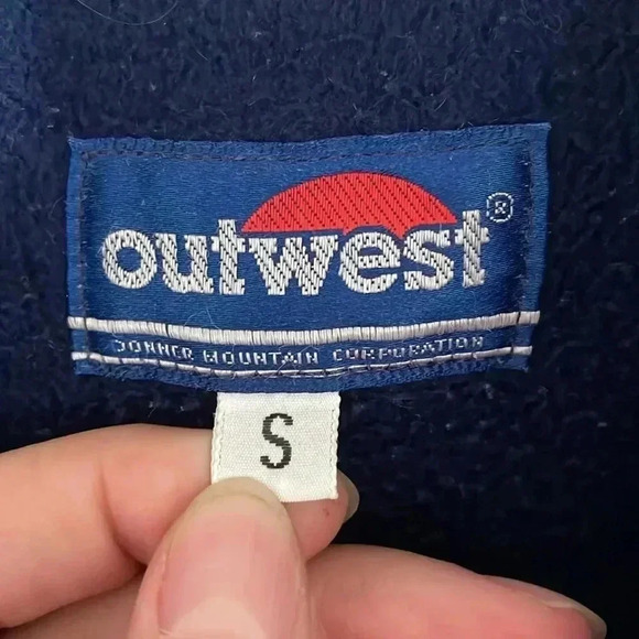 Vintage Outwest Women’s Bomber Jacket S Neutral Tan With Shearling Collar Coat - Picture 2 of 15